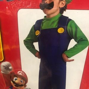 Luigi (Super Mario) Child Costume - Small 4-6